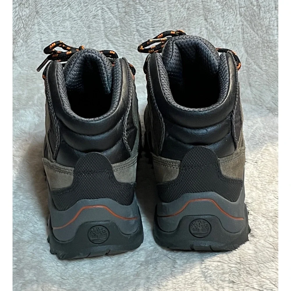 Timberland PRO Mens Work Boots 7.5 Steel Toe Grey‎ Black Hiking Shoes 87030 Y2K
